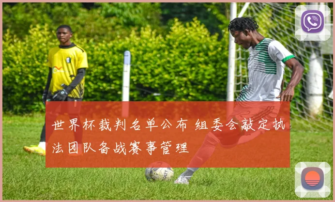 世界杯裁判名单公布 组委会敲定执法团队备战赛事管理
