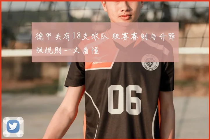 德甲共有18支球队 联赛赛制与升降级规则一文看懂